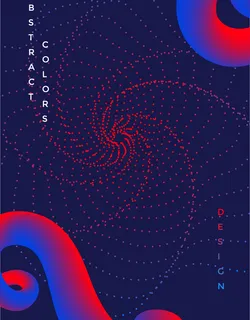 多彩渐变流体背景