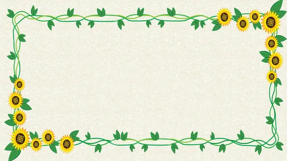 鲜花图框背景图片