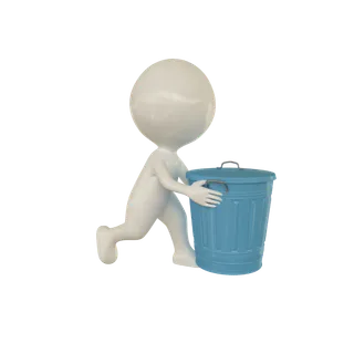 3D商务小人合作火柴人办公白领团队小黑人元素PNG设计素材模板