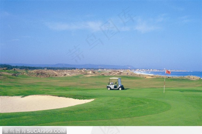 海边的高尔夫球场