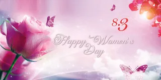 三八妇女节女神节贺卡素材