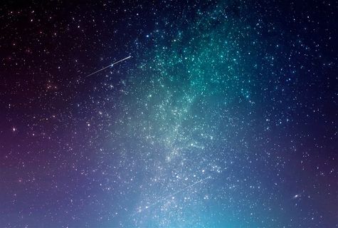 唯美星空背景高清图片