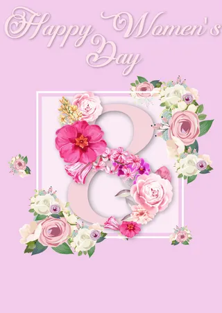 三八妇女节女神节psd素材