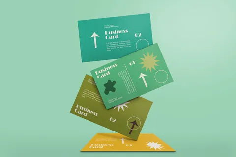 设计名片样机psd素材