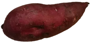 生鲜蔬菜烤红薯紫薯地瓜掰开花青素免抠实拍高清摄影元素素材