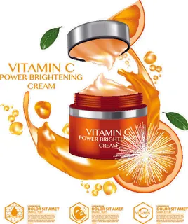 设计广告化妆品素材