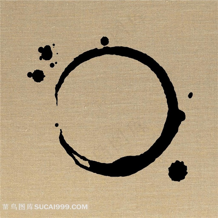 中国风水墨风格装饰画素材