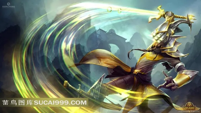 LOL英雄联盟 高清精美壁纸 无极剑圣 易 国服官方皮肤