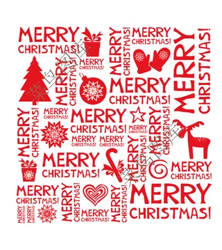 欢度圣诞纹路，底纹矢量图ai