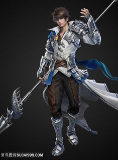 盔甲武士插画图片