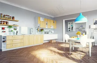 时尚简约客厅装修效果高清素材