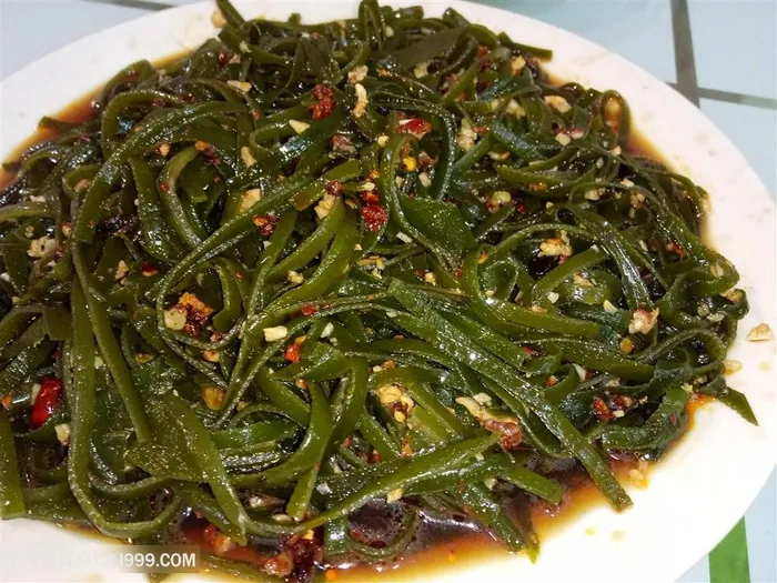 凉拌清炒海带丝