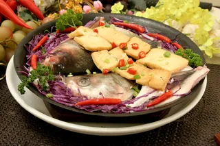 06  铁板家炖鱼头-福林居