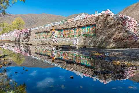 玉树新寨嘉那嘛呢石堆