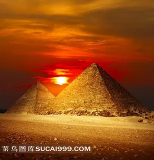 埃及金字塔风景图片