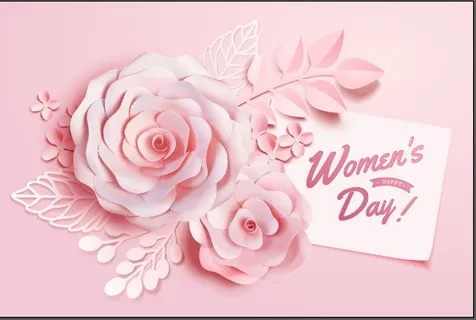 三八妇女节女神节贺卡素材