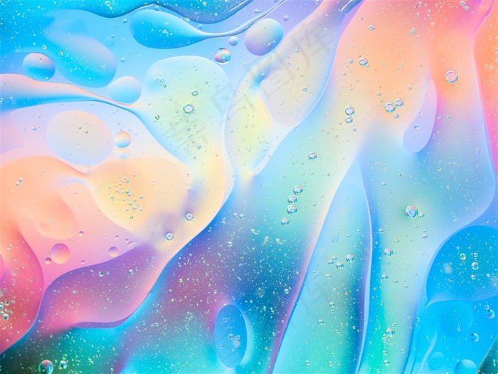 幻彩流体唯美背景高清图片
