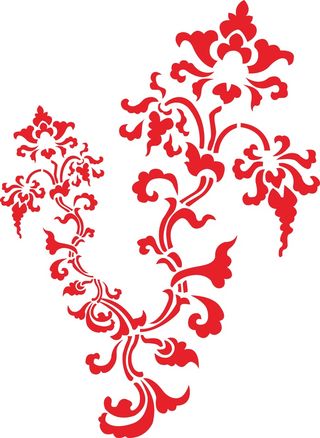 古色古香古典古风花纹边框纹路矢量图