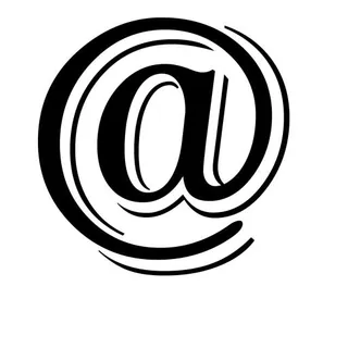 在标志上，@ PNG免抠