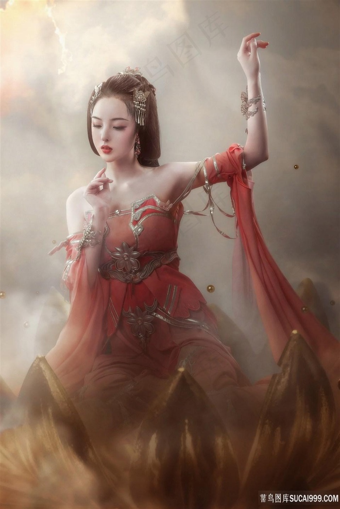 古代舞妓古典古装美女摄影力道睛