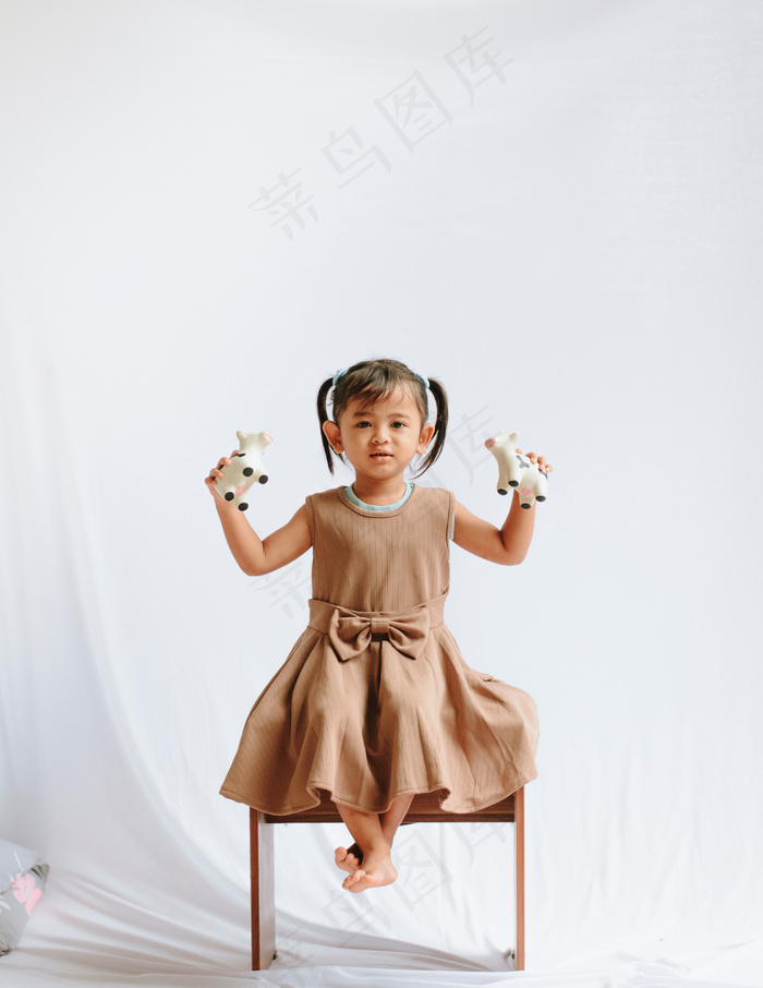 清新唯美可爱的女孩摄影图片