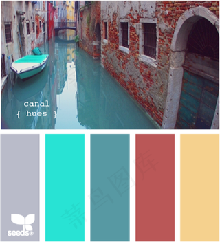 古董配色色卡色彩搭配