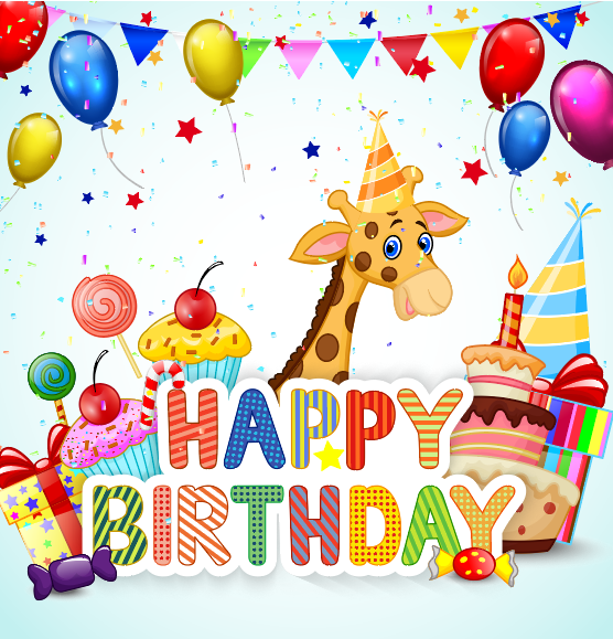 设计儿童生日背景