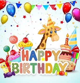 设计儿童生日背景 设计儿童生日背景