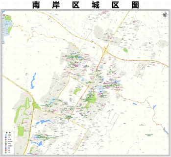 南岸区城区地图