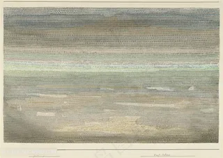 保罗克利手绘时尚油画背景装饰画