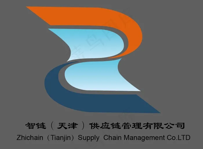 智链logoai矢量模版下载