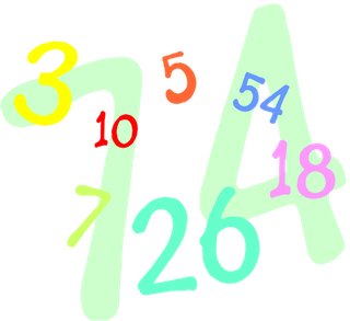 数学数字背景图少儿兴趣班