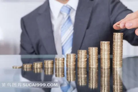 金融理财商务背景