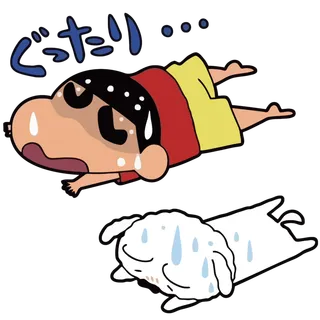 蜡笔小新可爱动画人物免扣素材