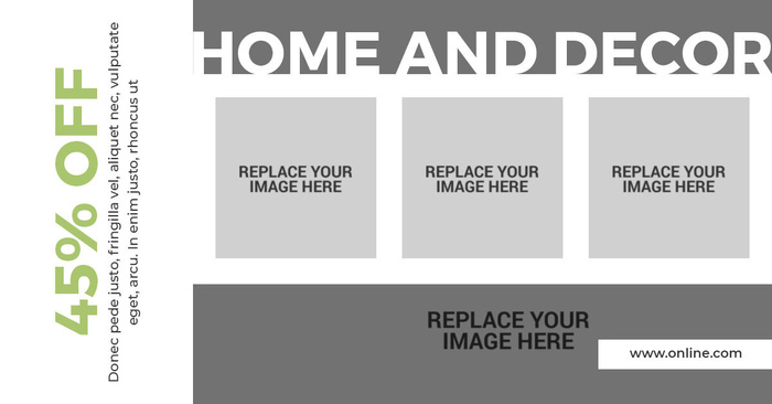 设计英文广告销售横幅素材