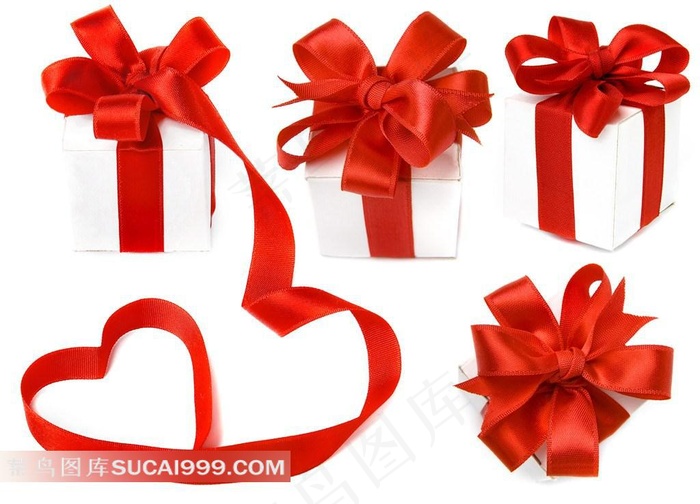 情人节丝带礼盒高清图片合辑