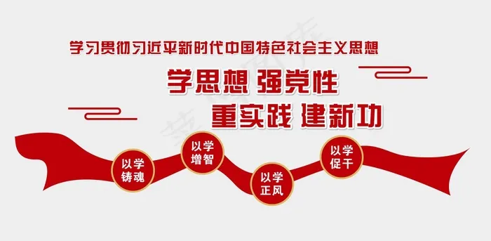 矢量党建文化墙cdr矢量模版下载