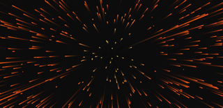 渐变星光发射粒子背景免抠