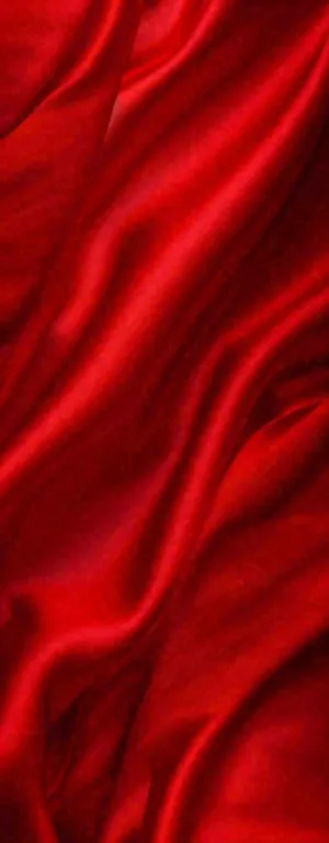 红色丝绸纹理背景，中国红