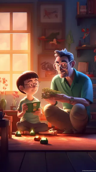 父亲 父亲节 温馨 幸福 坚强 爱护 父爱