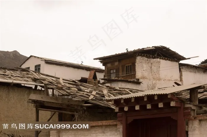 甘南旅游郎木寺民居