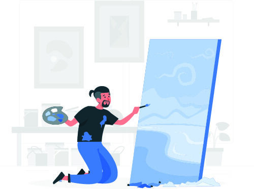 扁平化人物场景办公互联网等距ai矢量设计网页海报UI素材插画