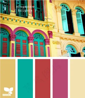 古董配色色卡色彩搭配