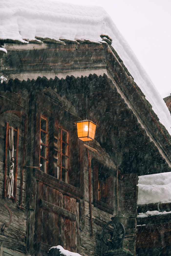 下大雪的图片