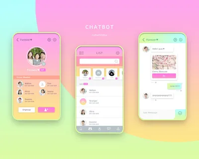 UI多页面包装展示手机APP交互界面样机长图概念PSD设计模板