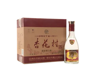 超市商品清晰大图免抠实物摄影png格式图片透明底品牌白酒杏花村(6)