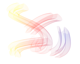 随意的科技线条