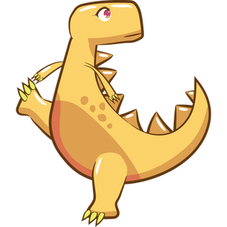 卡通恐龙生日宝宝宴派对素材恐龙派对免扣素材