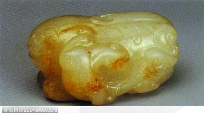 中华传统工艺-褐色的兔子