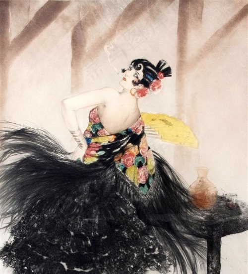 法国艺术家LouisIcart（路易艾卡托）油画欣赏图片